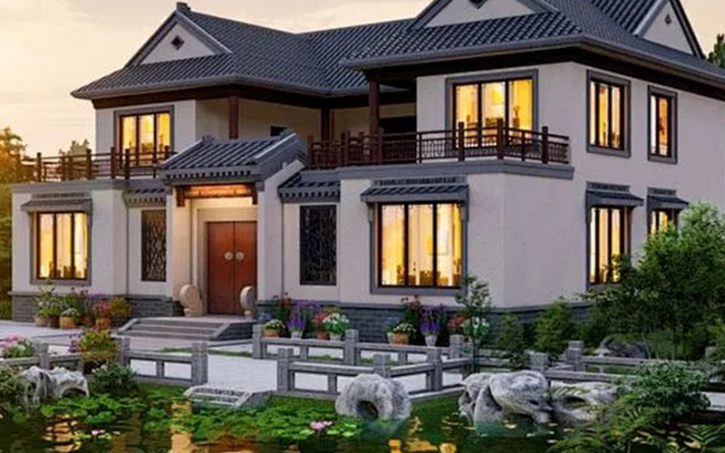 雅致合院 —— 木石共谱的乡野新章